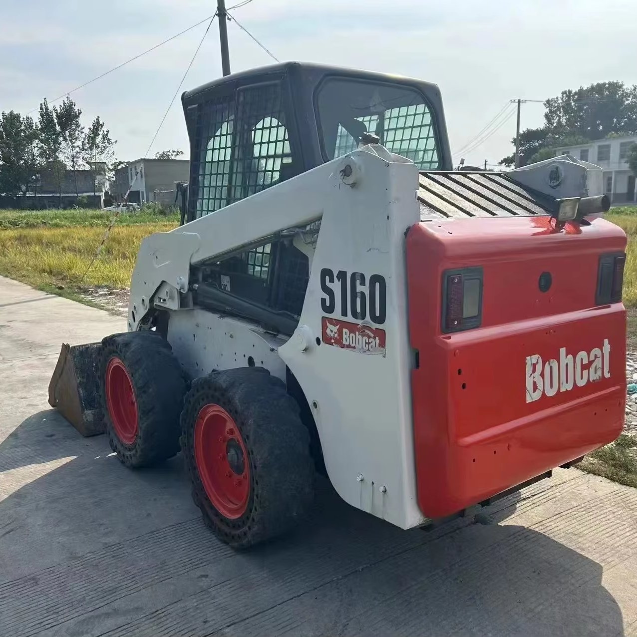 Low Price Crawling Bobcat S160 160 Skid-Steer 8ton Bobcat Machine used wheel skid steer loader s510 ready to ship