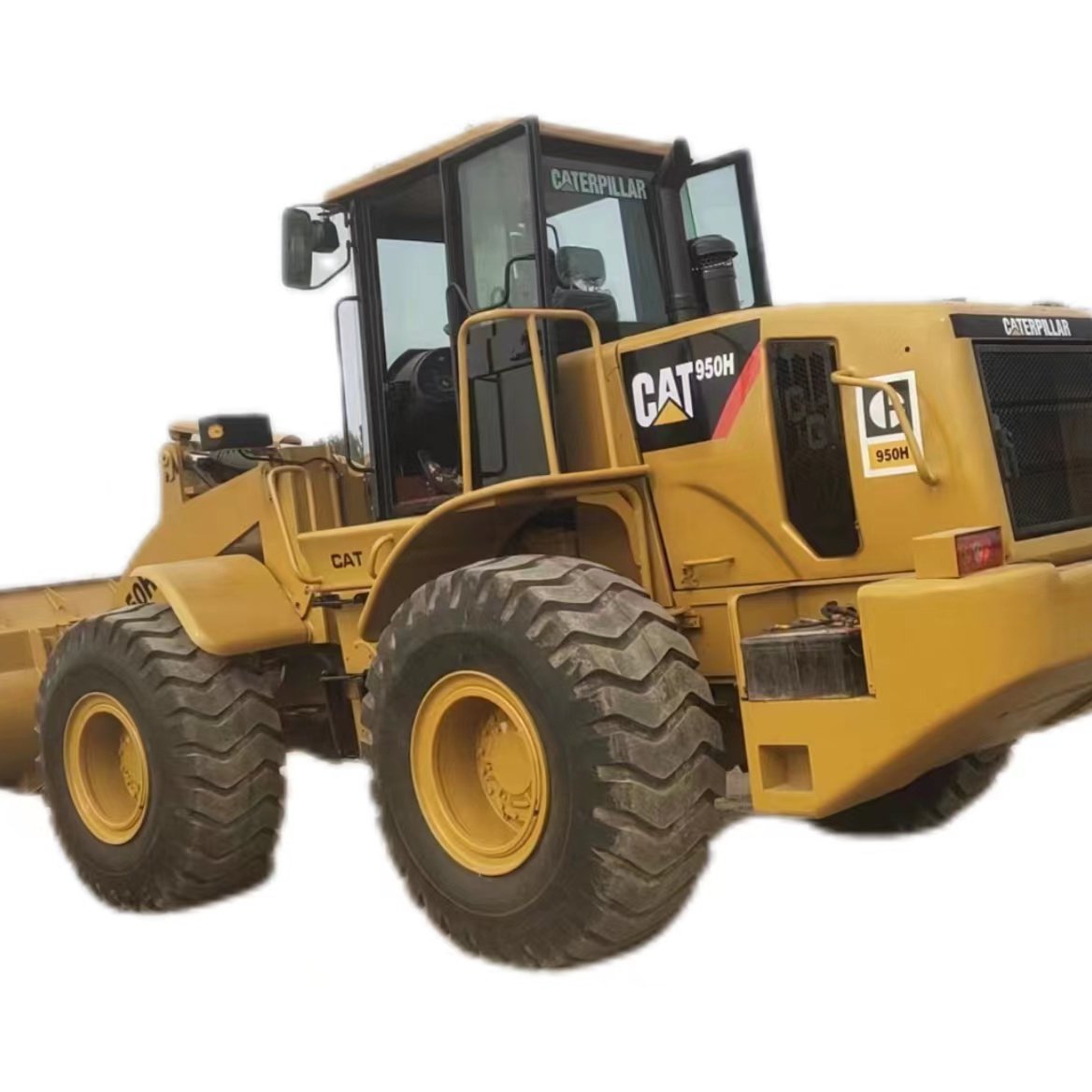 Good mobility wheel loader CAT 950H in light weight with flexible operation high efficiency