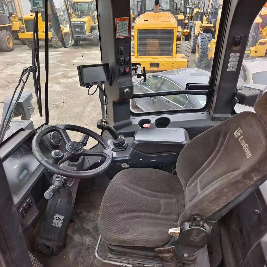 7 Ton Heavy Wheel Loader CLG870H Used Front End Skid Steer Mini Loader with Core Bobcat & JCB Components Engine Pump Motor