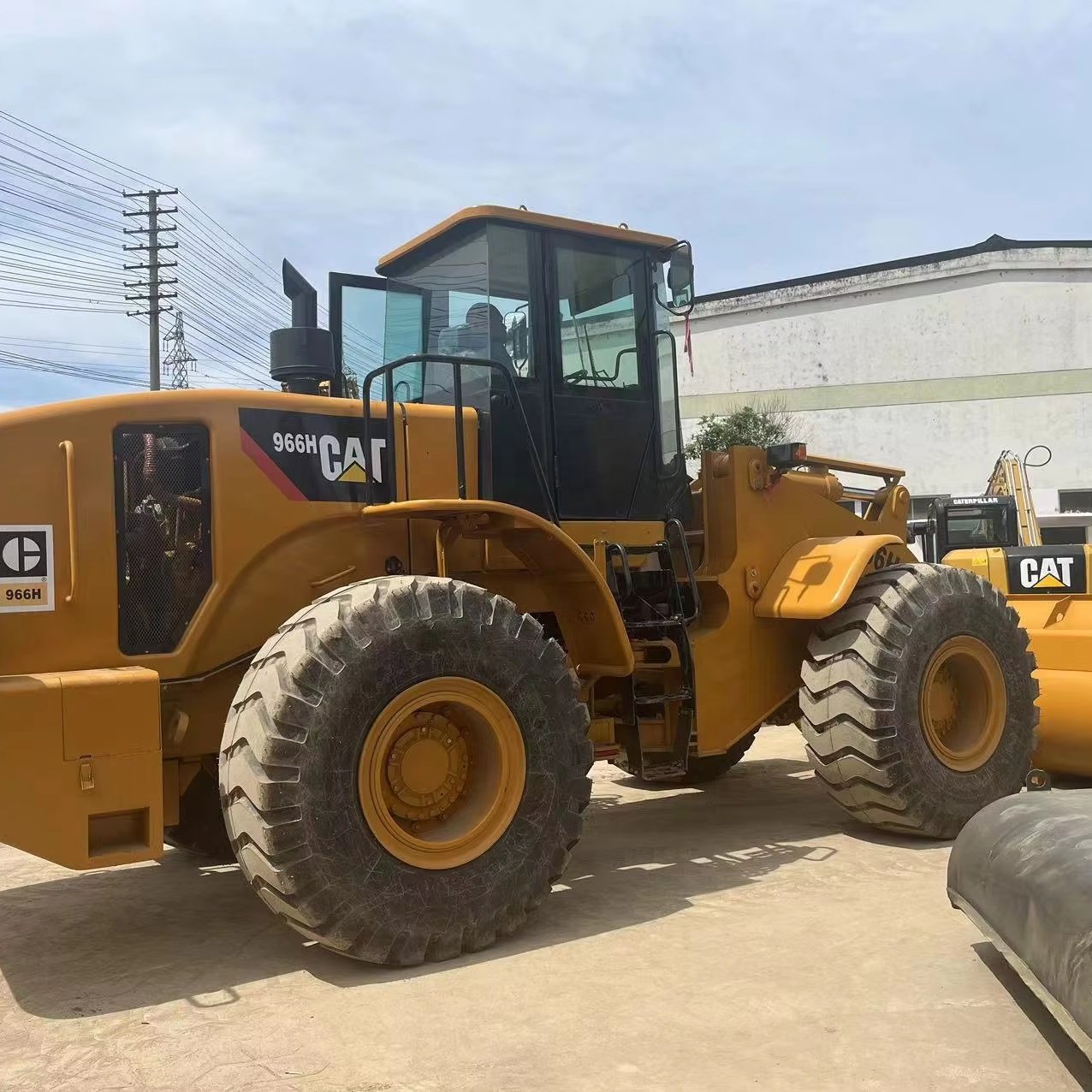 Low price wheel loader Original Caterpillar Charger used 966H front shovel wheel loader caterpillar machinery cat 950H Laoder