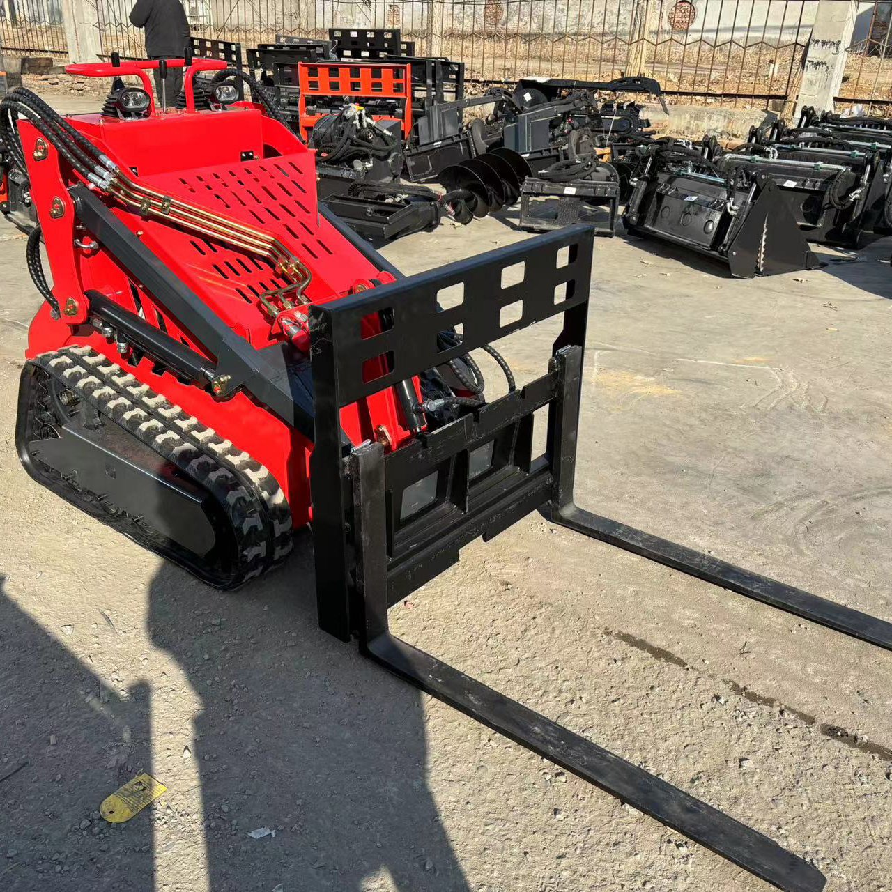 Retractable Mini slip loaders Small slip loaders used by the farm for sale