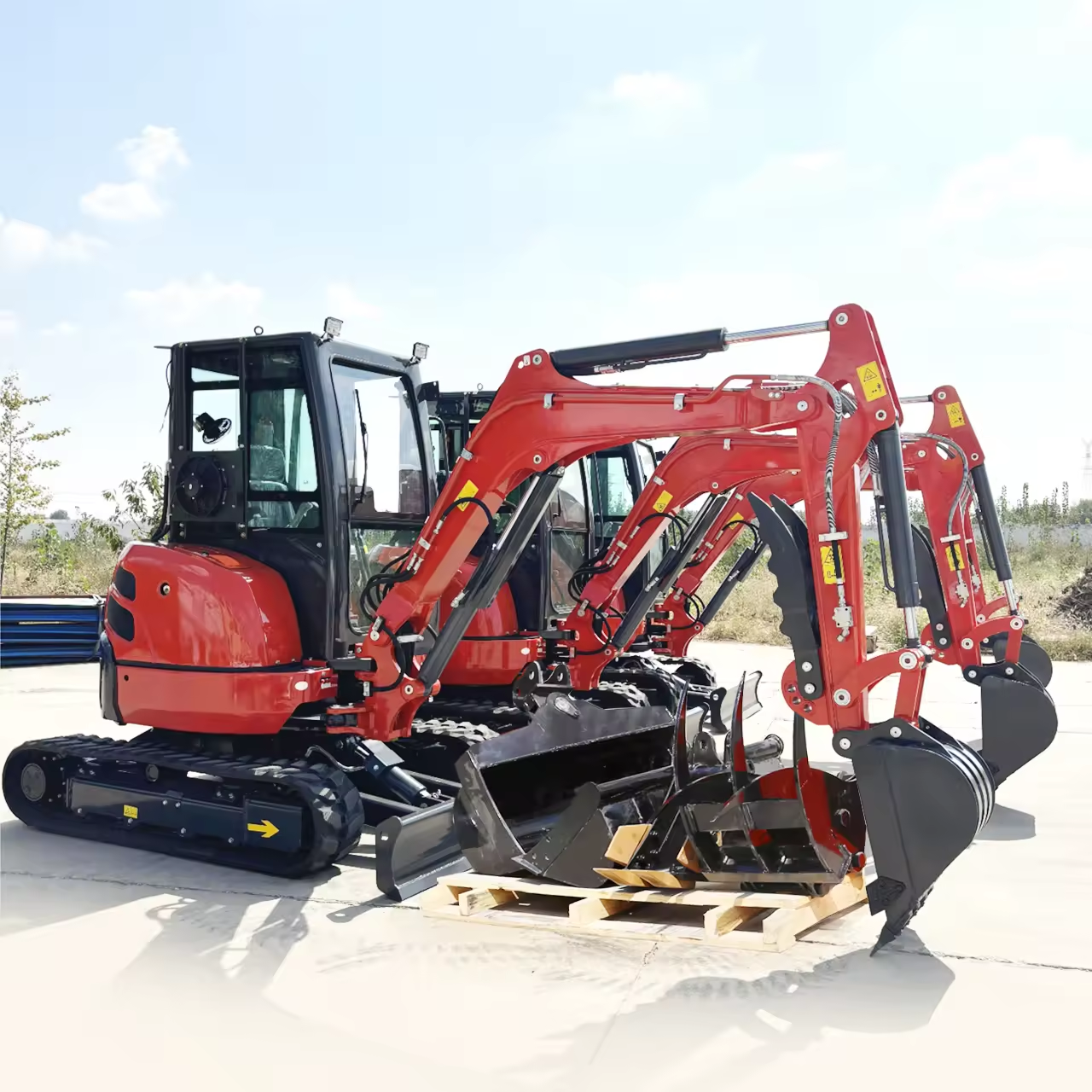 Mini Excavator farm 3.5 Ton USA engine Hydraulic Multifunction Crawler Digger EPA Mini Digger Excavators