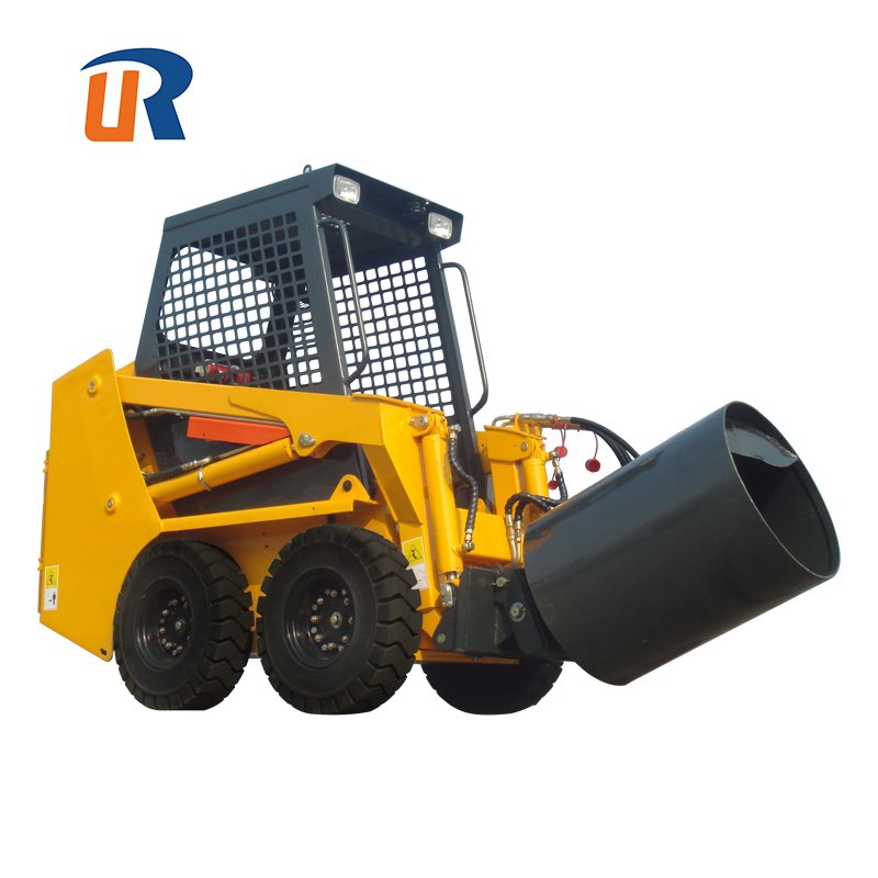 CE Approved Mini Skid Steer Loader 950 KG 4-Wheel Loader Weichai Engine Low Price Construction Machinery China 1 Ton Rated Load