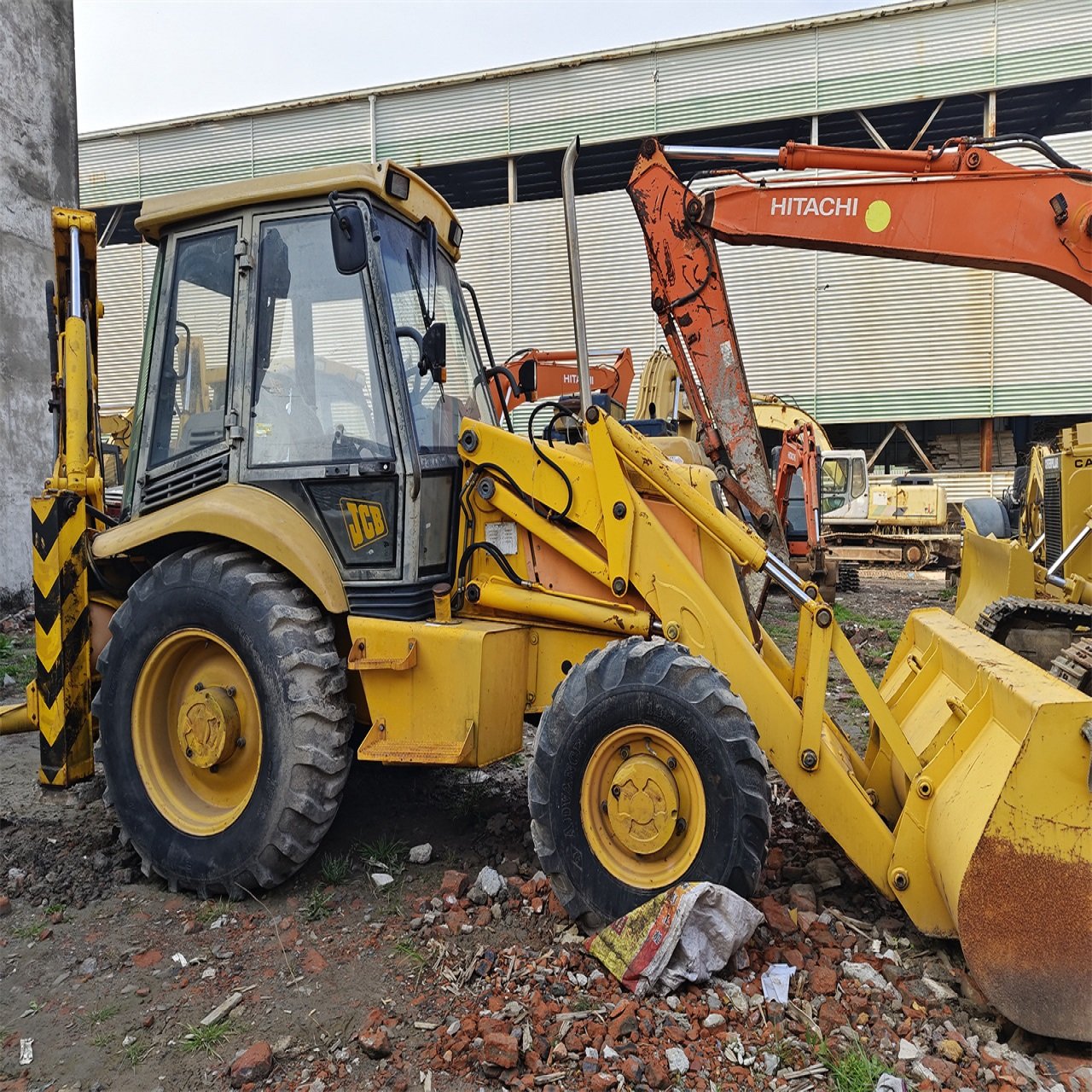 2017 Original Japan Used JCB3CX Machine Second Hand JCB 3CX 4CX Original Backhoe Front Wheel Loader Retro Excavadora