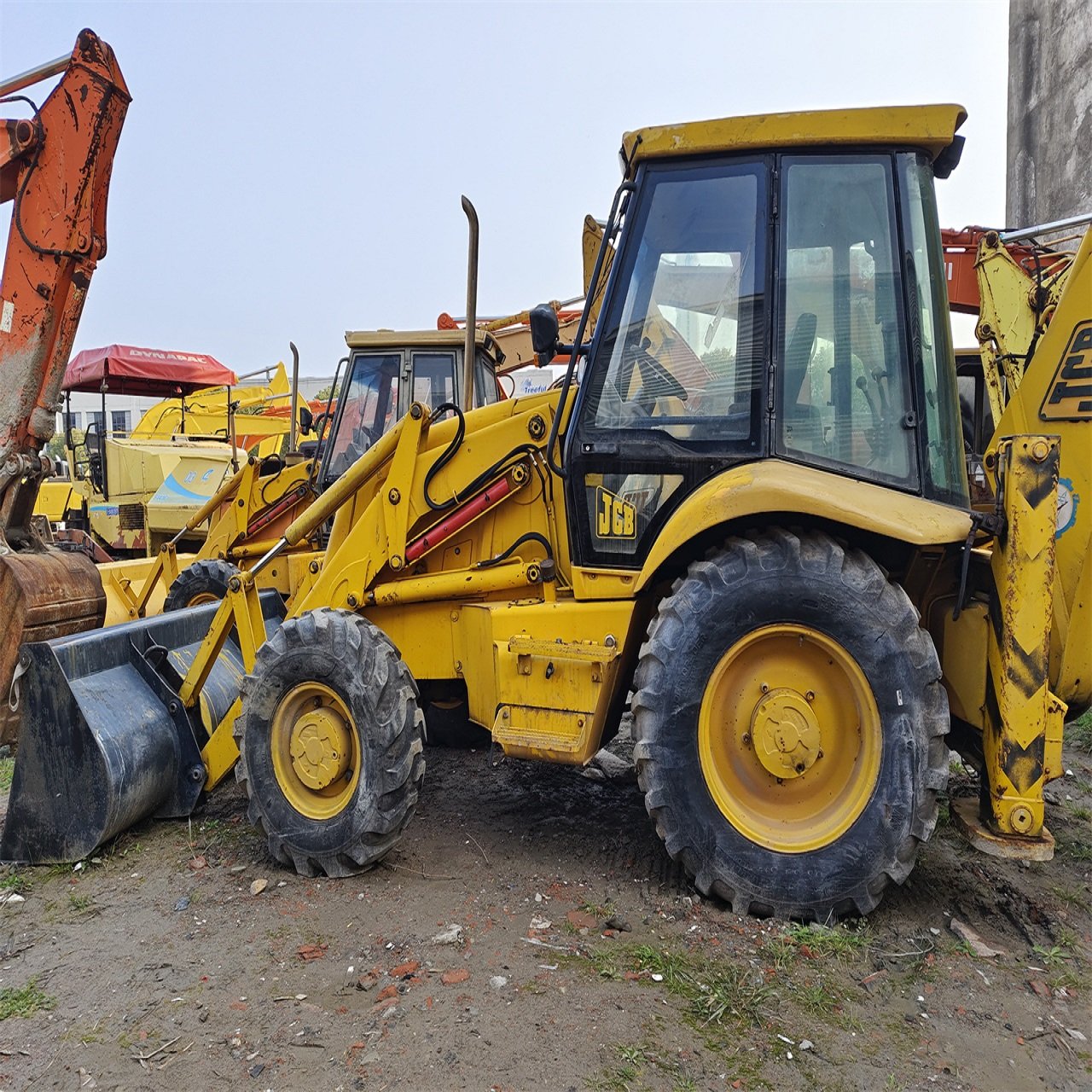 2017 Original Japan Used JCB3CX Machine Second Hand JCB 3CX 4CX Original Backhoe Front Wheel Loader Retro Excavadora