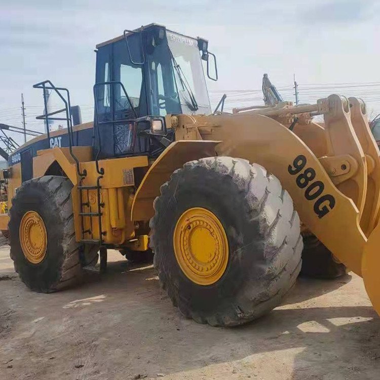 Earth-moving Used Loaders CAT 966G 5-8 Tons Wheeler Loader Construction Machine