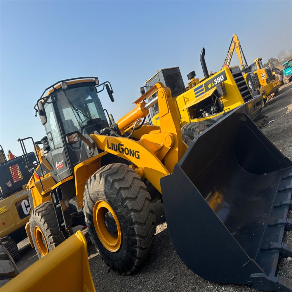 used engineering construction machinery mini loader LiuGong856H LongGong 3ton 5ton used loaders
