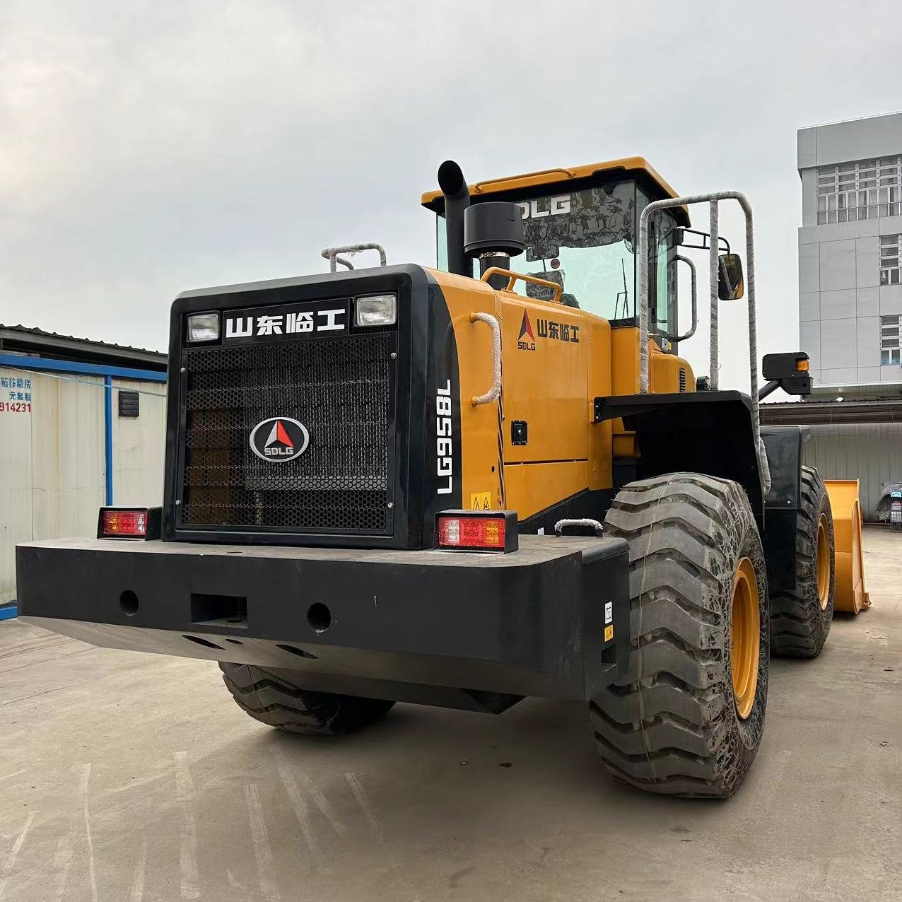 5 Ton SDLG LG958L used loader Lingong wheel loader LG936L front loader for sale