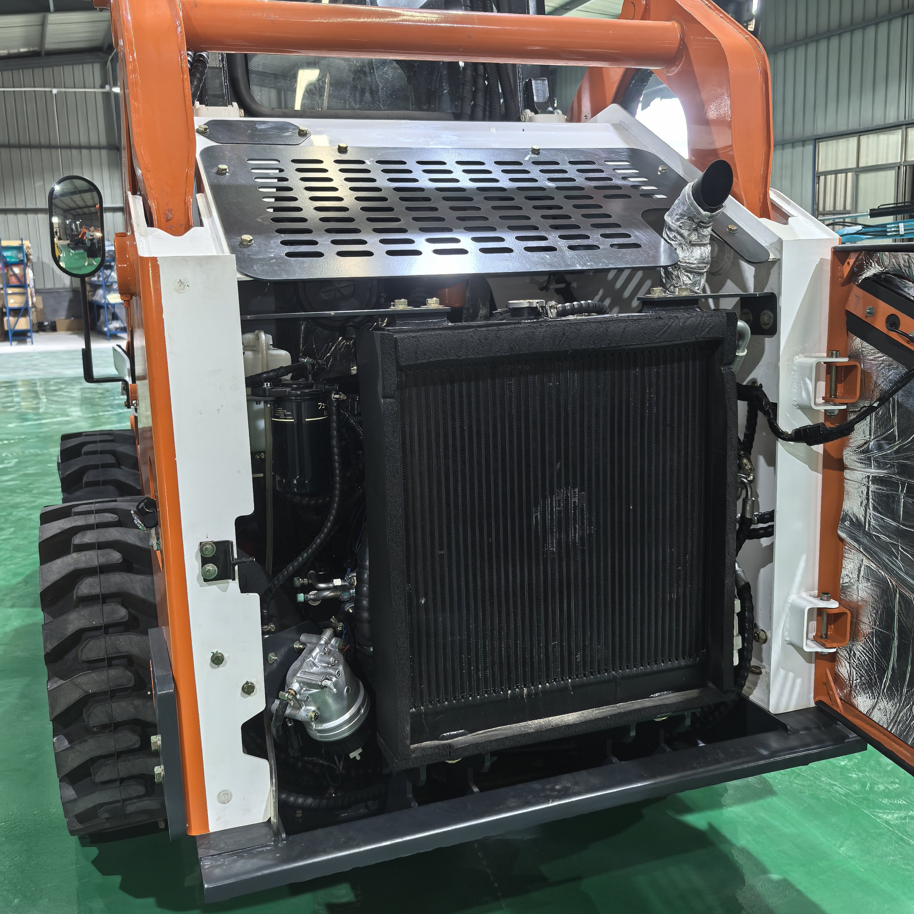 Factory Supply Full-Hydraulic Mini Skid Steer Loader Earth Auger Used/ New Mini Wheel Loader for Skid-Steer Loader