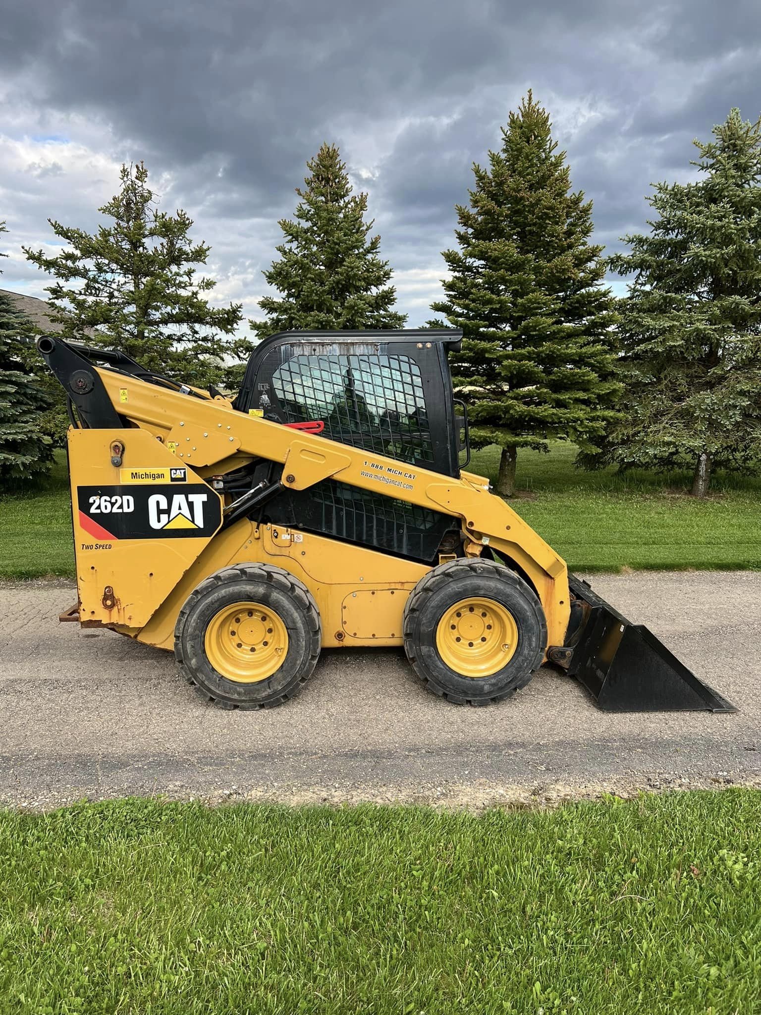 Hot Sale Used mini Skid steer loader cat 247B Secondhand 3 ton High-performance small skid steer for working on sale