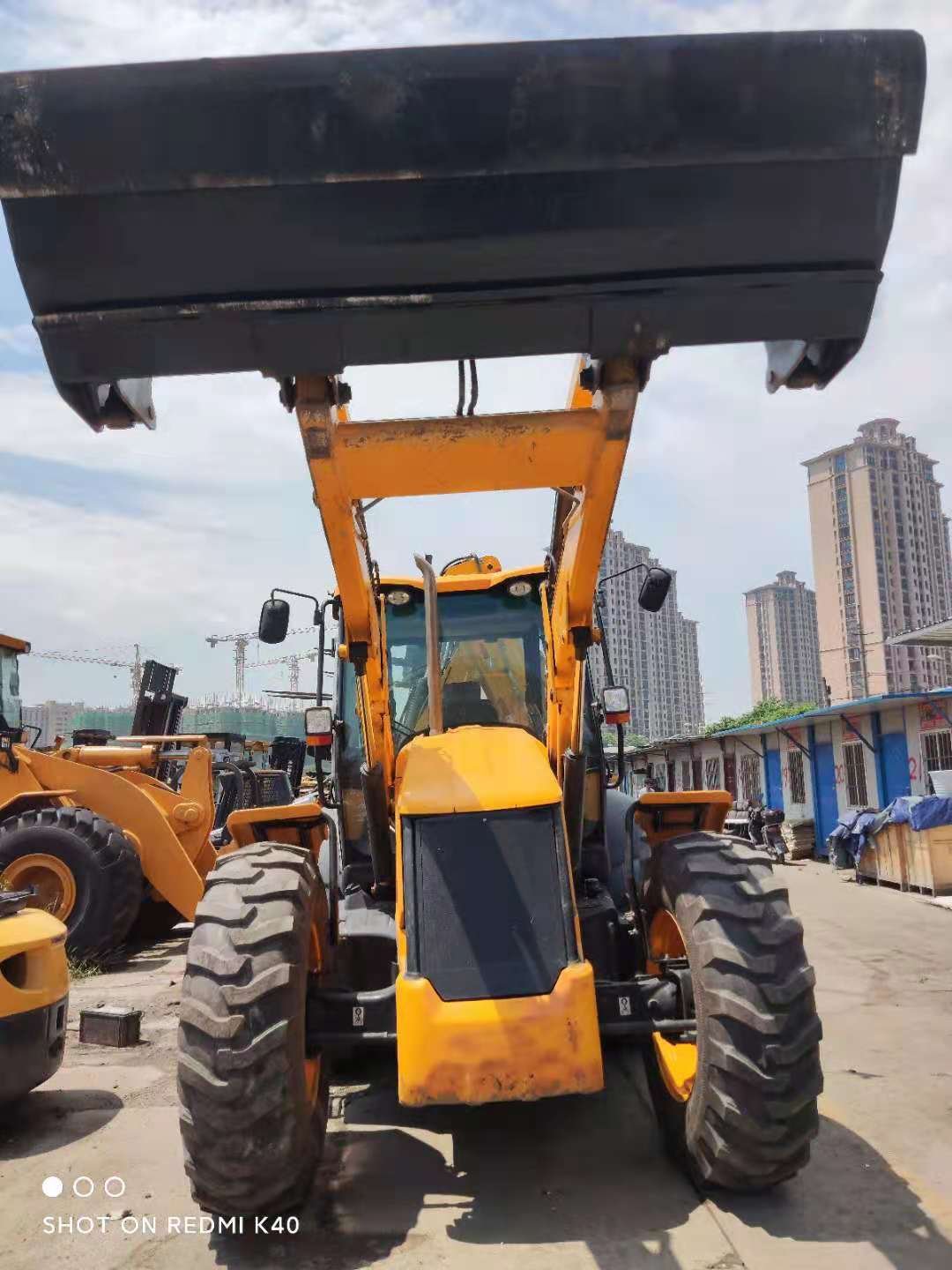 JCB 4CX Used loader backhoe with price compact 4x4 in China mini backhoe loaders