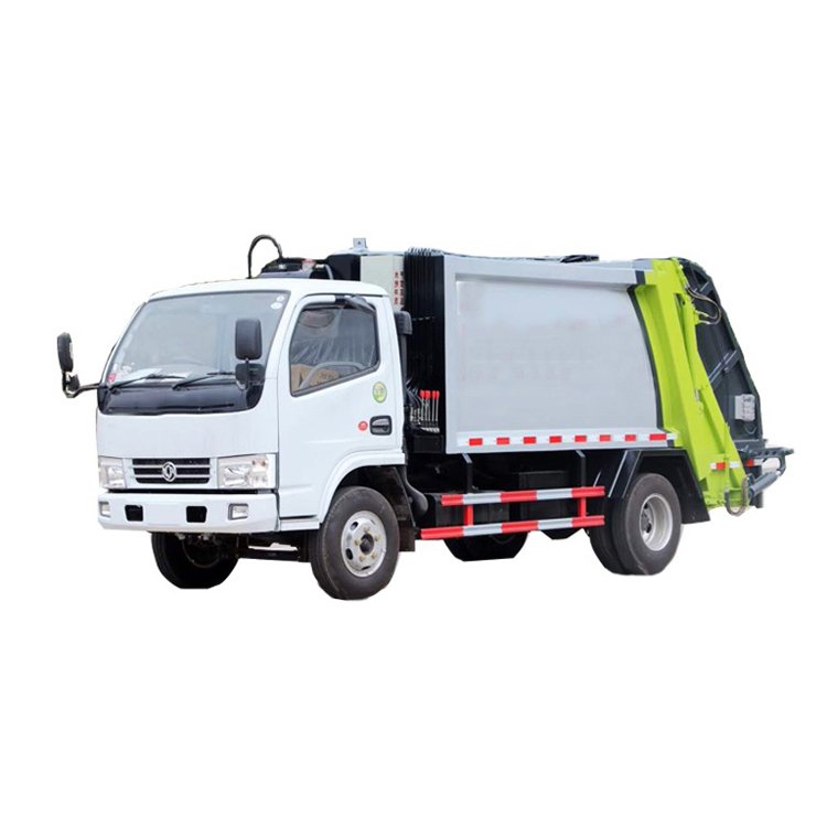 4x2 170HP Electric Light Truck 8 Tons Capacity Garbage Compactor Truck Automatic New Construction Featuring Motor Engine Pump