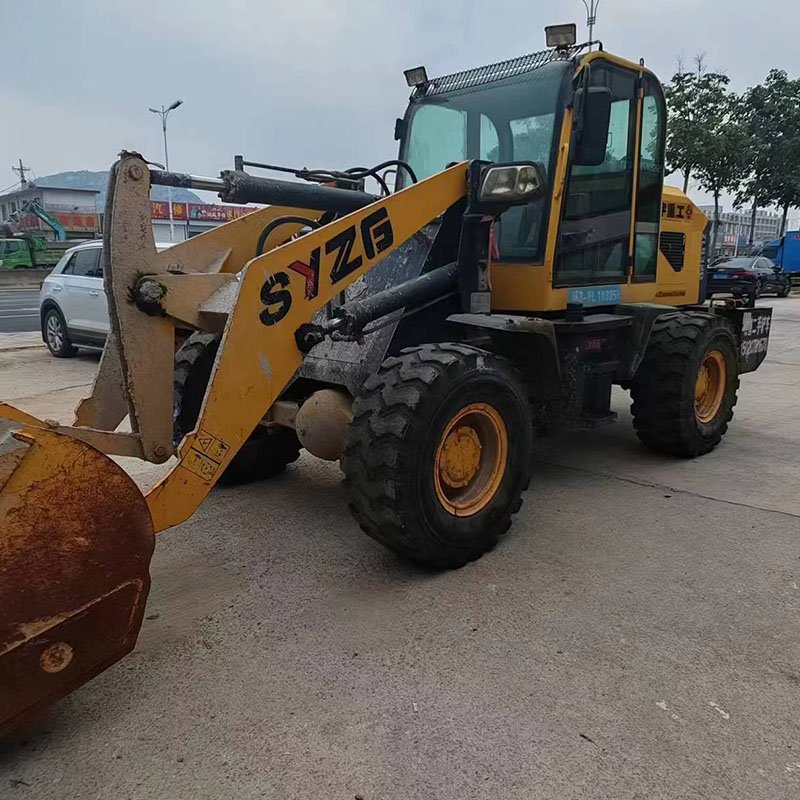 Used SHANYU Wheel Loader 3 ton With Rock Bucket Chinese Brand Used mini loader for sale