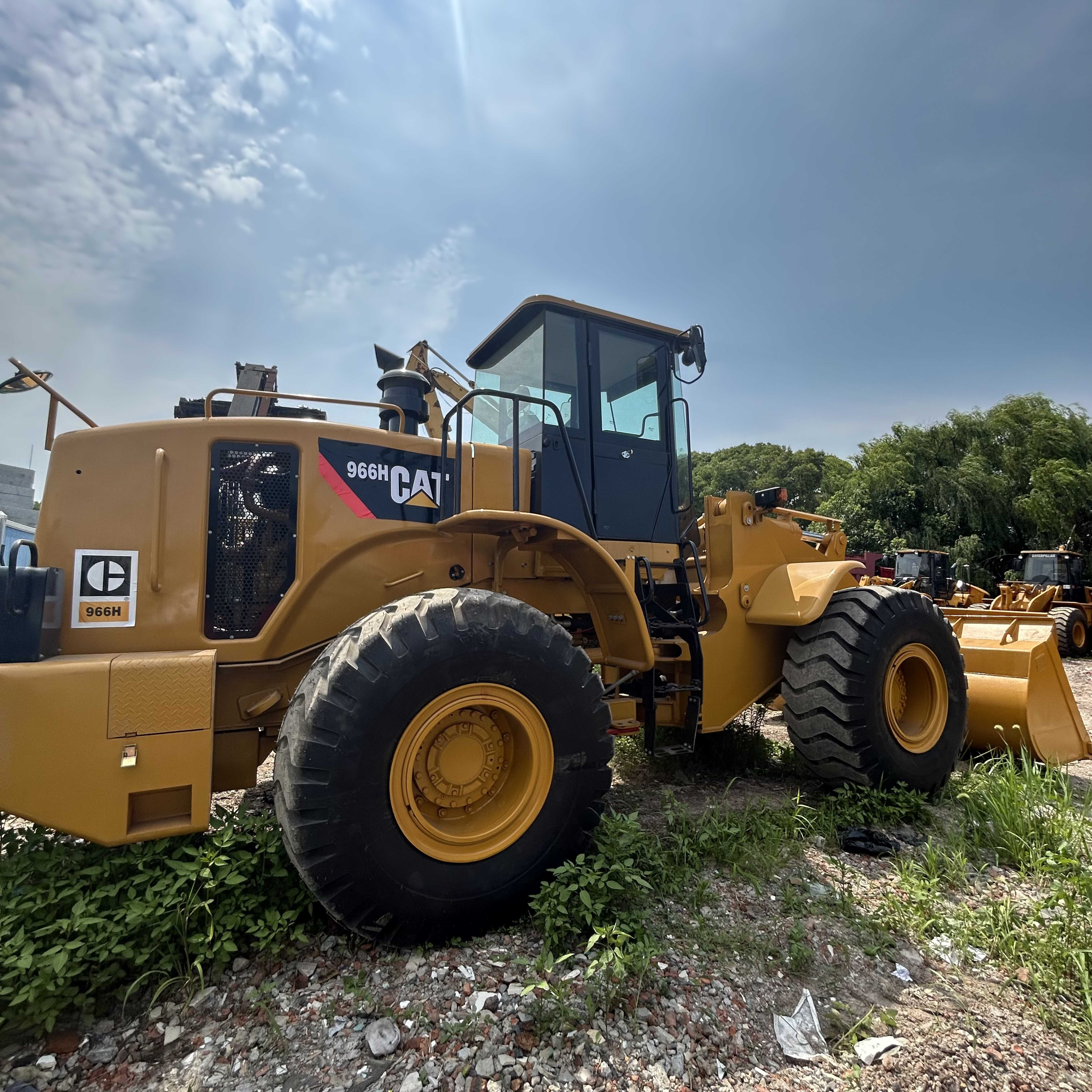 2023 Used Caterpillar CAT966H Loader in Good Condition 6 Ton CAT966H Wheel Loaders Hot Sale