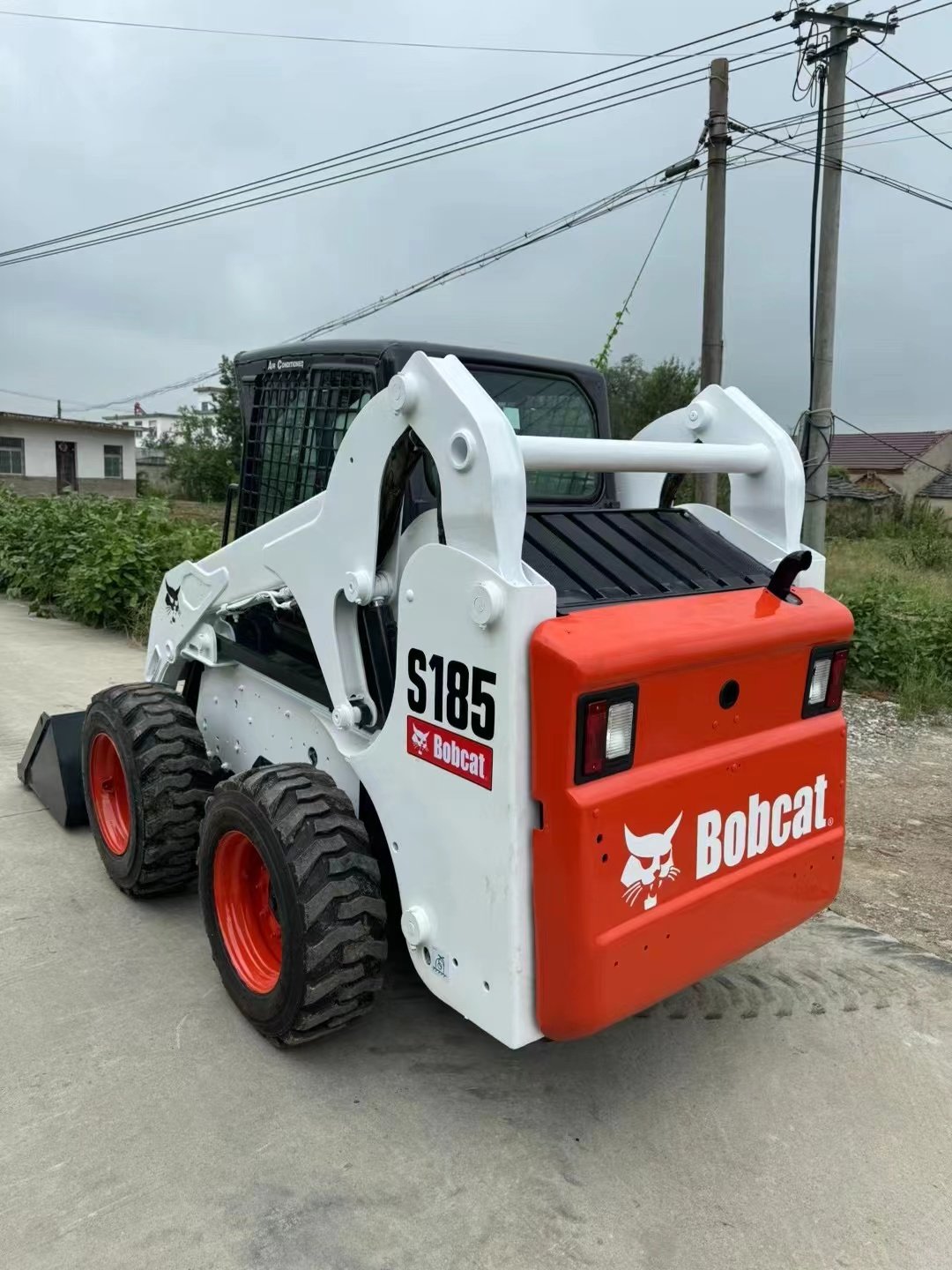 Low Maintenance Cost Secondhand Bobcat S185 Small 4x4 Wheel Loader Used Bobcat S185 Mini Diesel Skid Steer Loader In Cheap Price