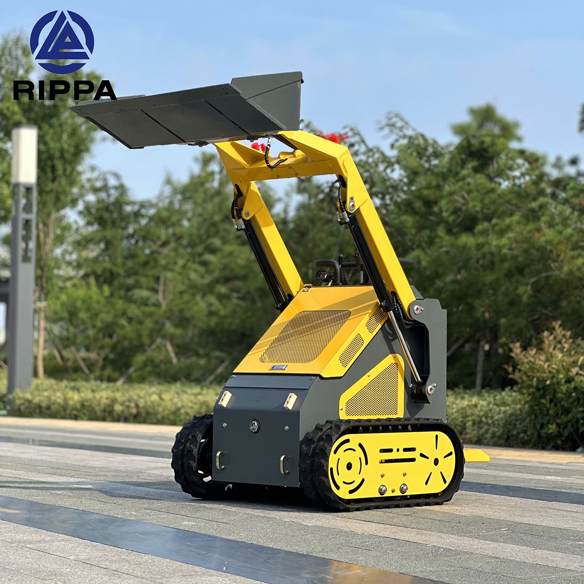 China Factory Sale Front End Loaders Compact Track Mini Skid Steer Loader Diesel Engine Price Cheap