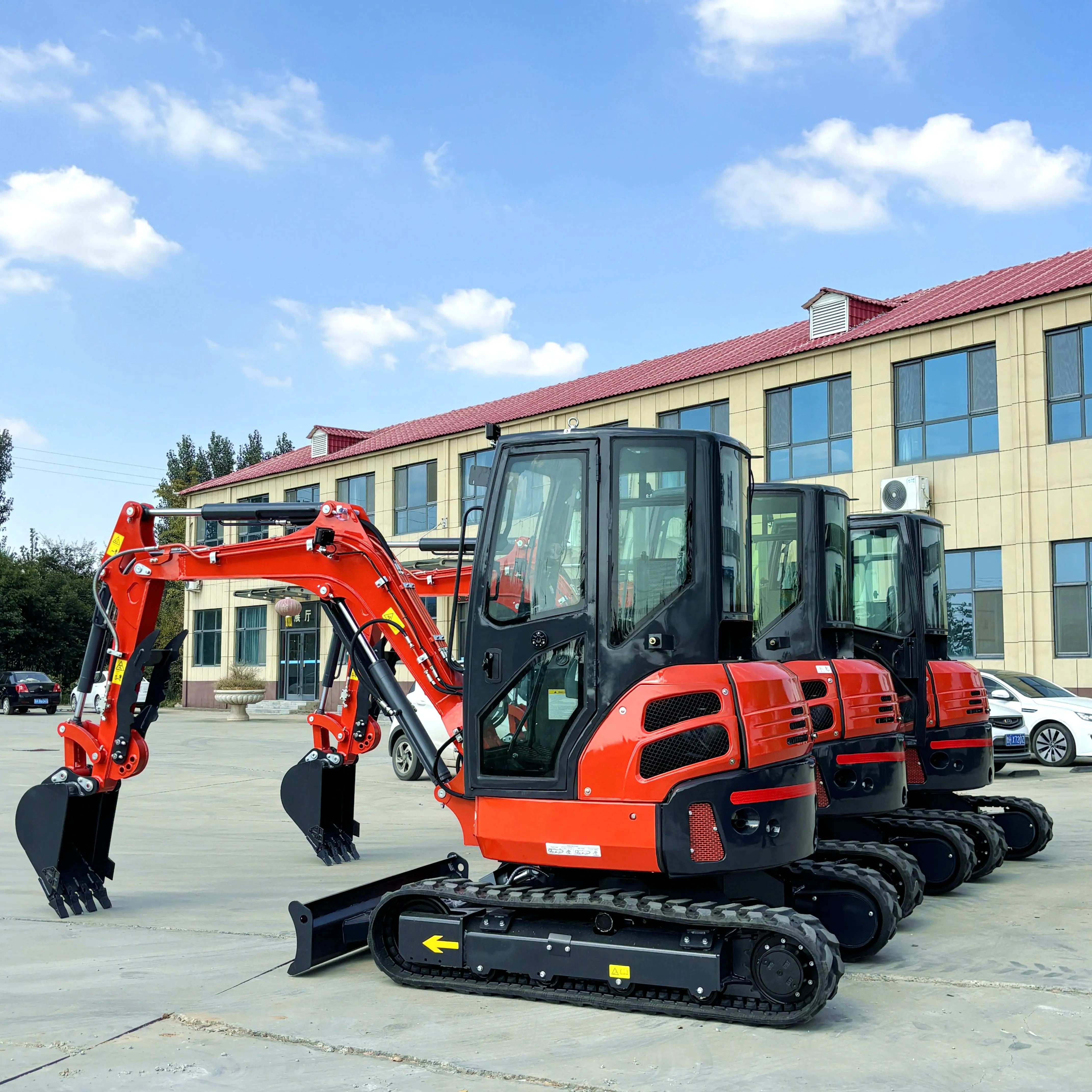 Mini Excavator 3.5Ton EPA Euro 5 USA Engine Crawler Digger Farm Used Chinese Mini Excavator