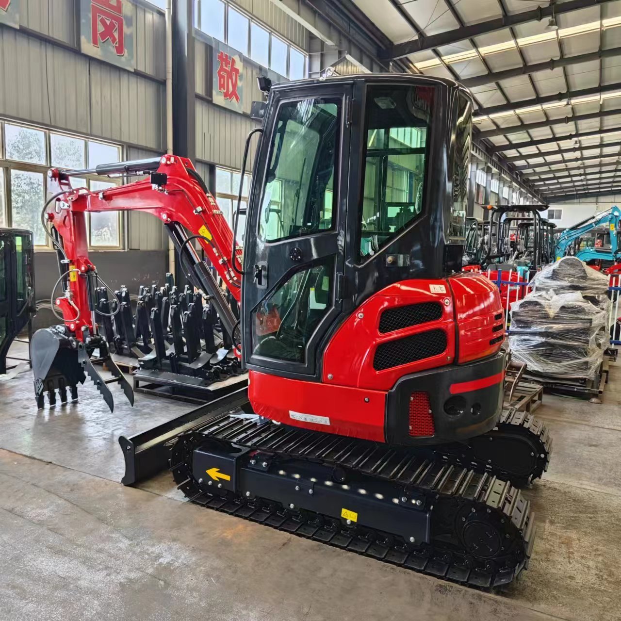 Mini Excavator 3.5Ton EPA Euro 5 USA Engine Crawler Digger Farm Used Chinese Mini Excavator