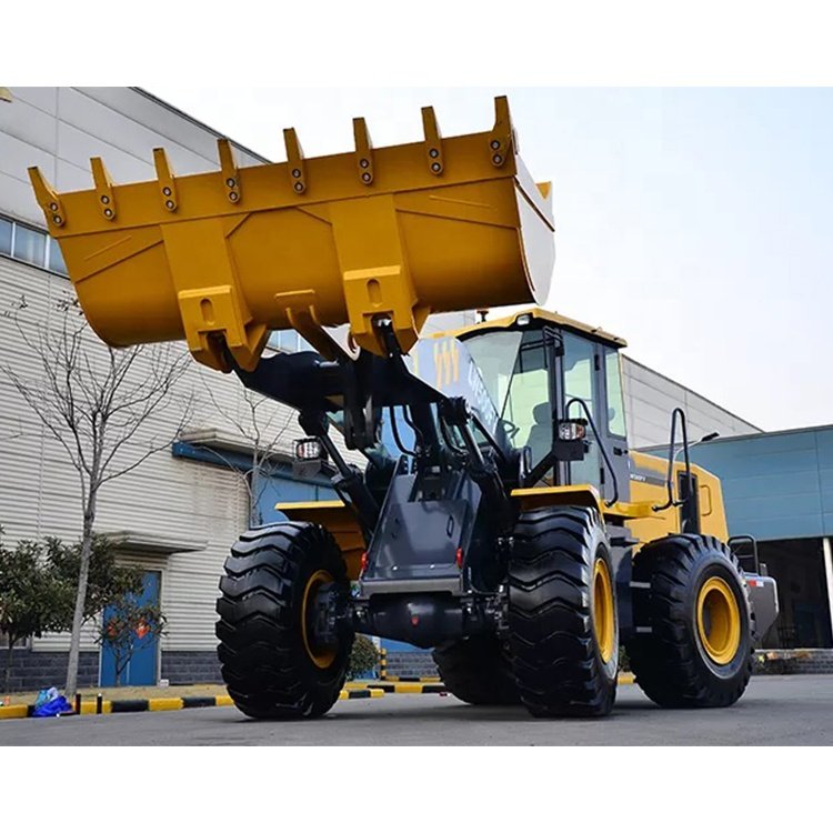 5 Ton Rock Bucket Front Wheel Loader LW500FN Big Bucket Loader 5 Ton Wheel Loader Cost