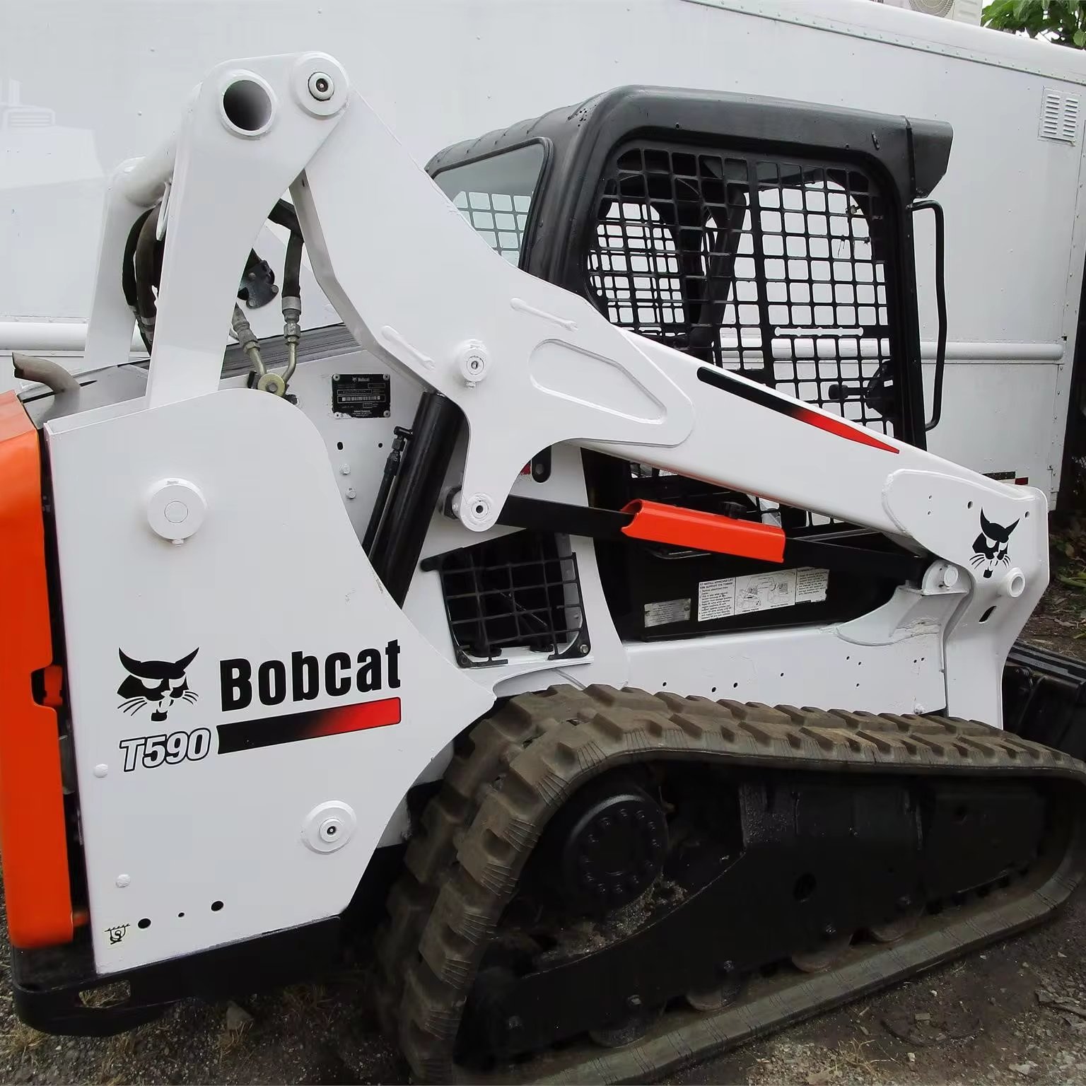 used Bobcat T590 Used Skid Steer Loader Used Bobcat Skid Steer Loader T590 with good condition for sale