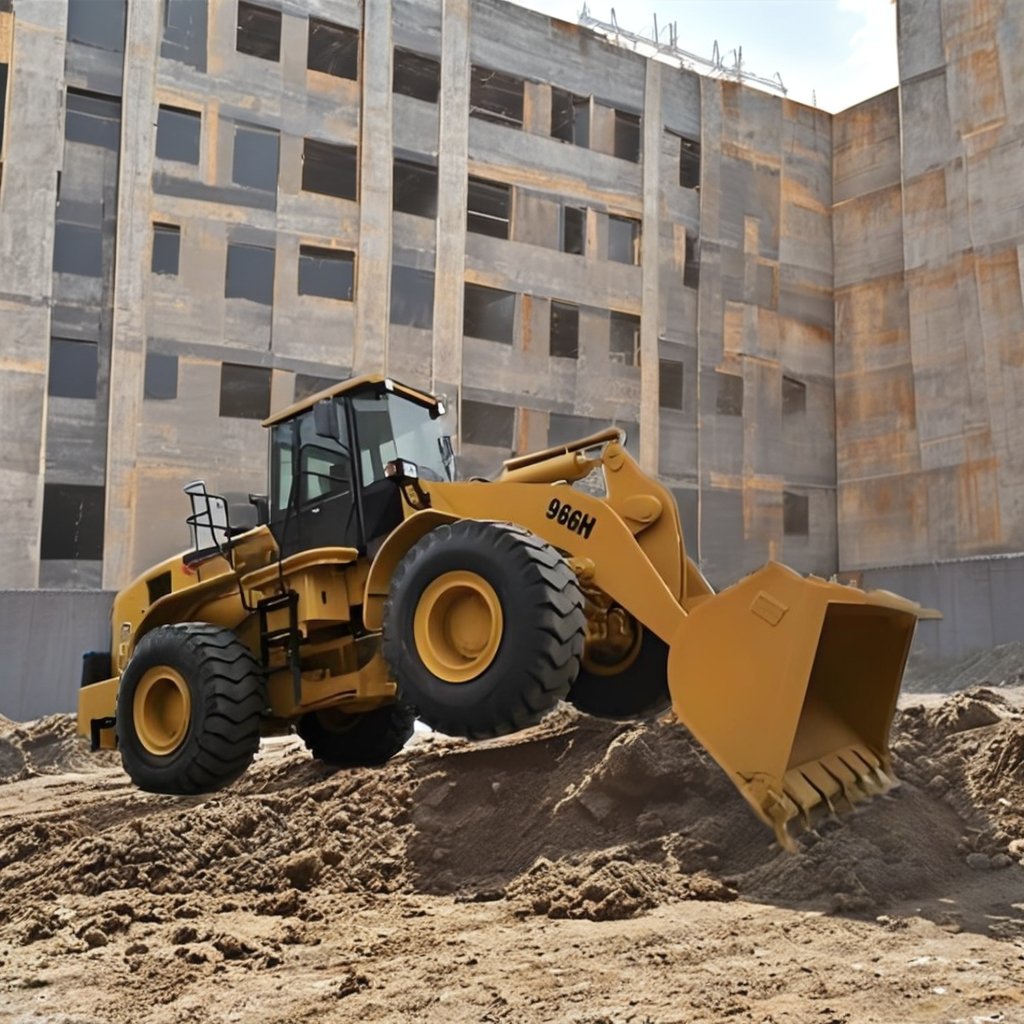 Used Spray Paint Refresh Wheel Loader Refurbished Road Engineering Equipment