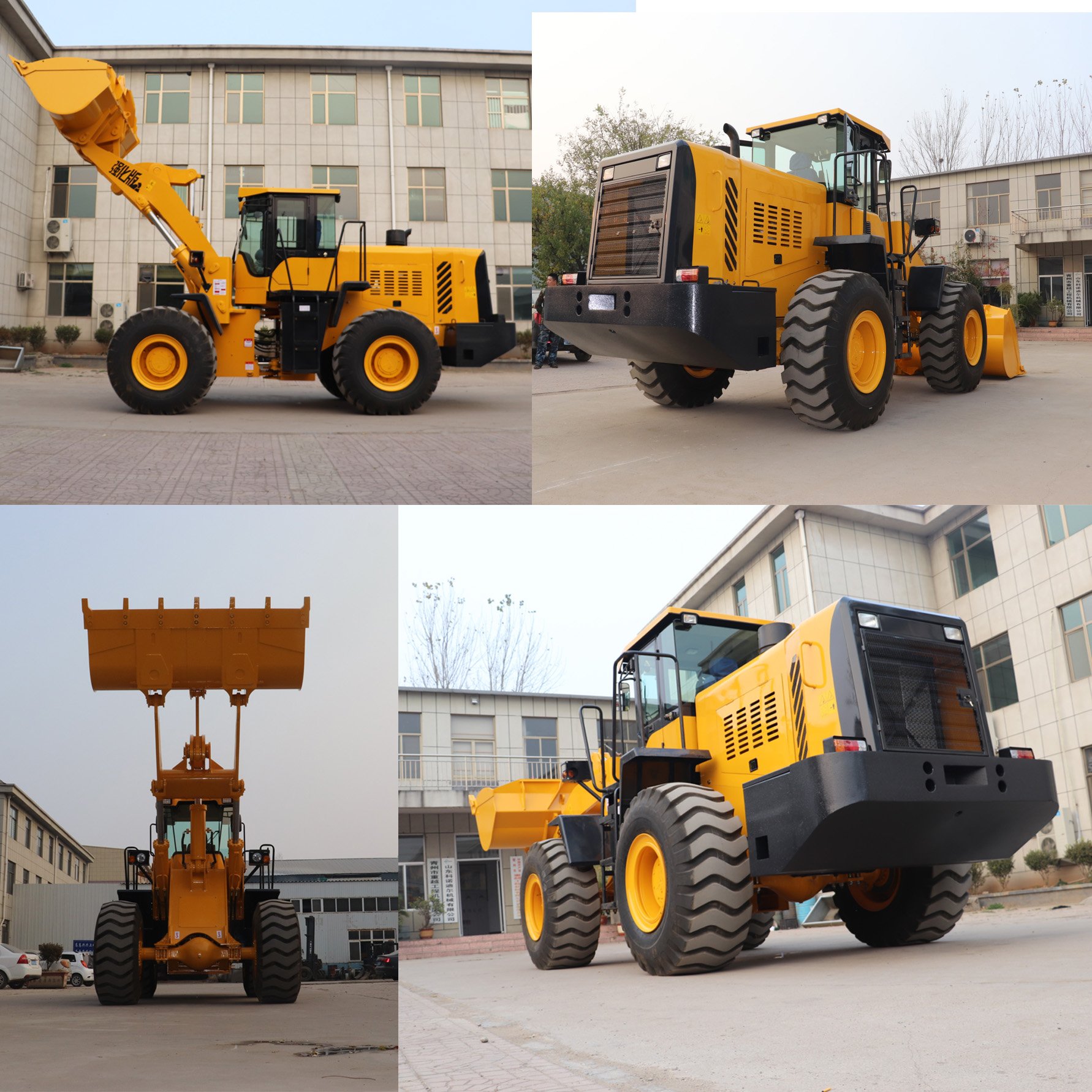 Used 5 Ton Wheel Loader Weichai Front End Loader TL50 Payloader Features Front End Loader Bucket Pump Gearbox Retail Restaurant