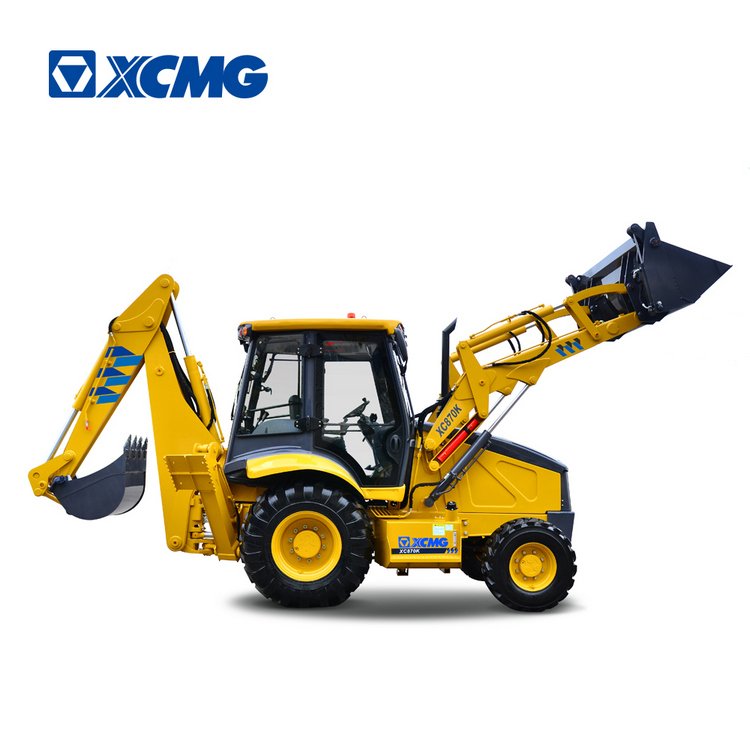 XCMG Earth-Moving Machinery XC870K used compact tractor with loader and backhoe