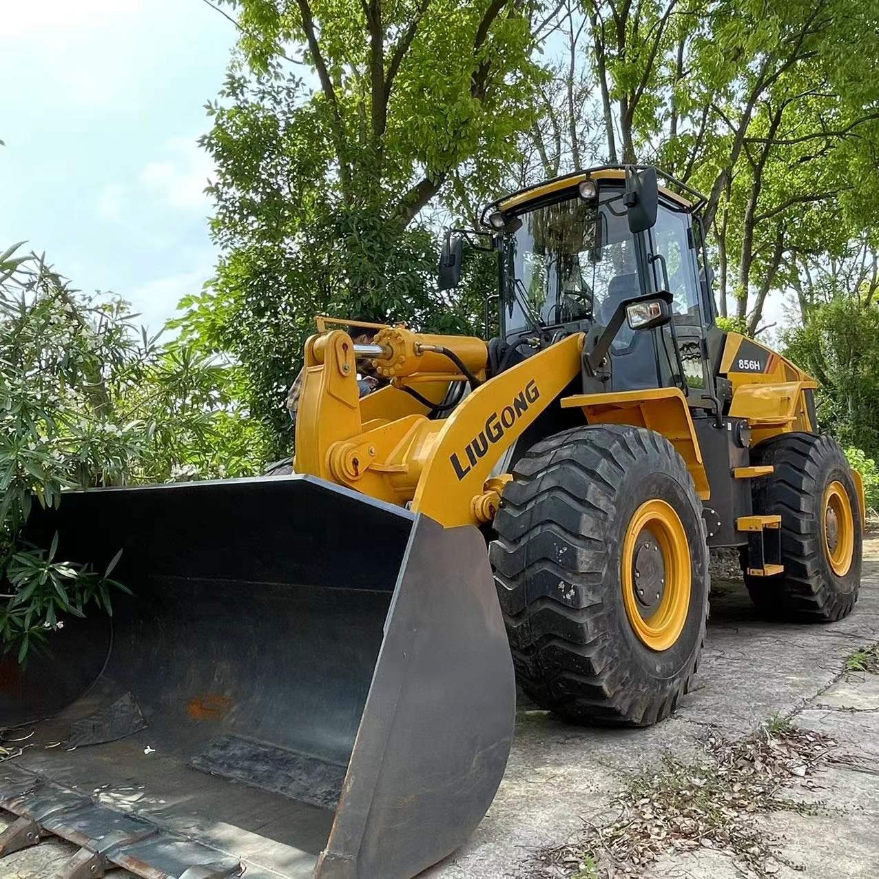 Low Hour Used Liugong 856 856H Wheel Loader with Cumminss Good Condition