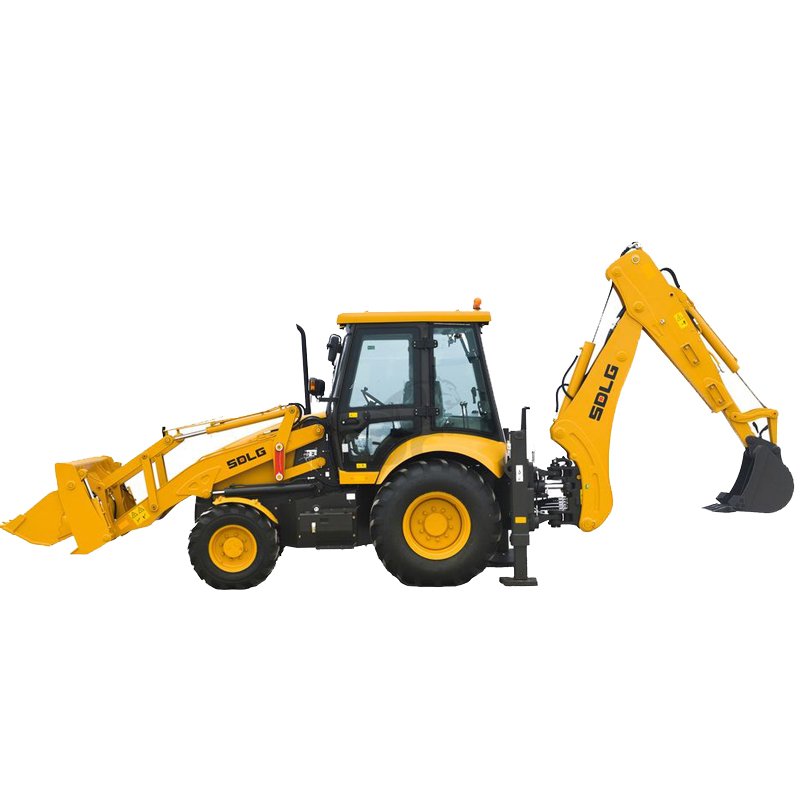 Improved-Type Heavy Duty 1.8Ton Backhoe Loader For Construction
