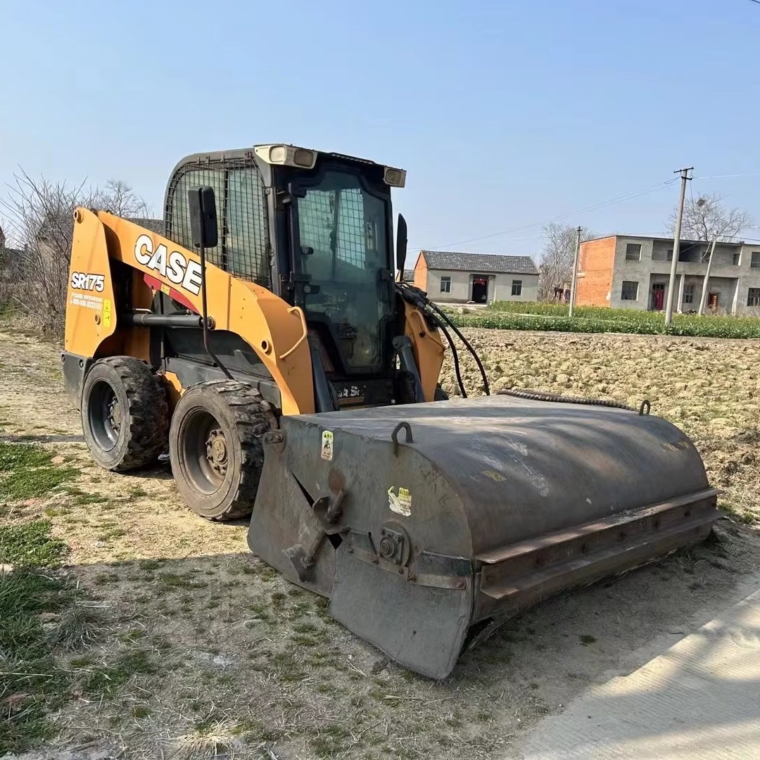 Hot sale used skid steer loaders CASE SR250 SR175 used mini Loader with track for sale