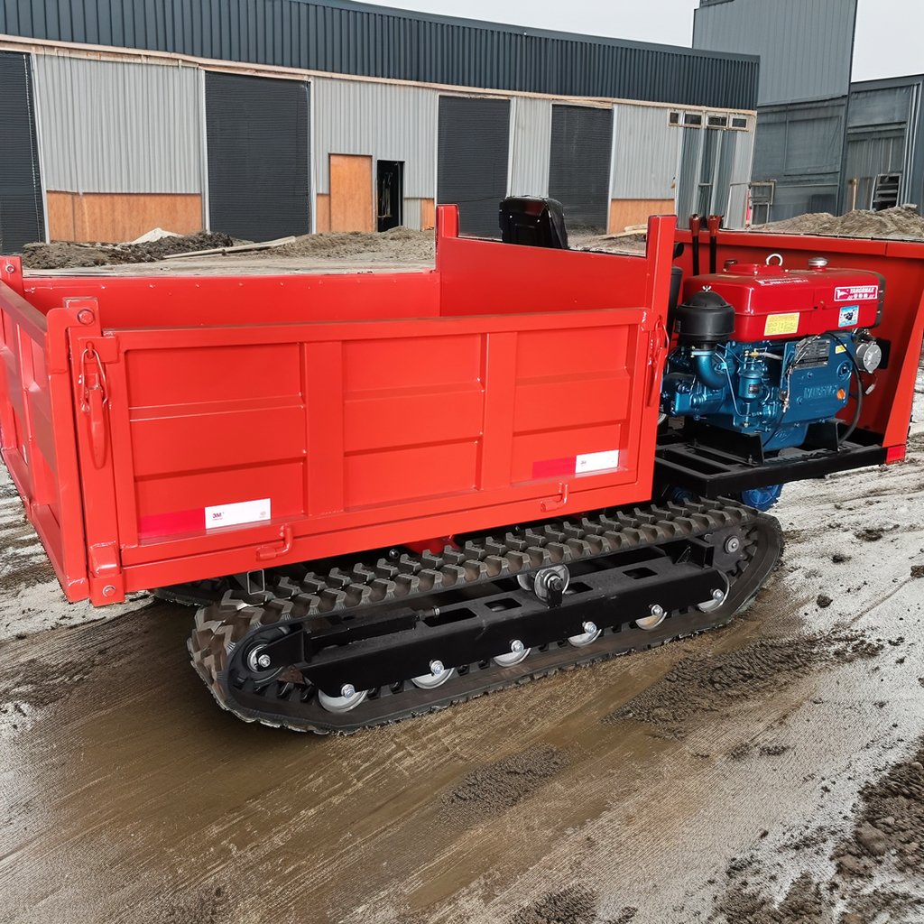 Versatile 1 Ton to 10 Ton All-Terrain Crawler Dumpers New Used Flexible Transporters Loader Crawler Car for Various Applications