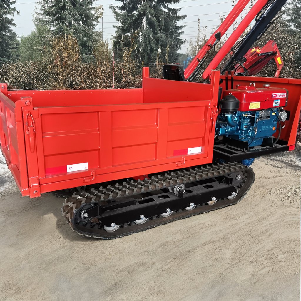 Versatile 1 Ton to 10 Ton All-Terrain Crawler Dumpers New Used Flexible Transporters Loader Crawler Car for Various Applications