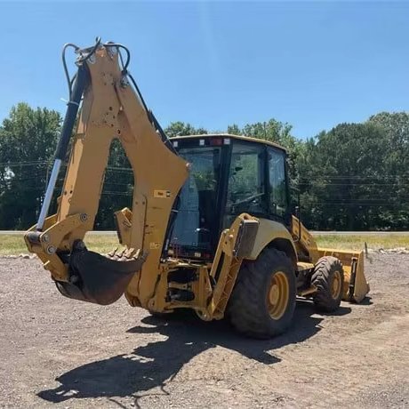Second Hand Wheel Backhoe Excavator Loader Cheap Multi Function Cat Backhoe Loader for Household Farms