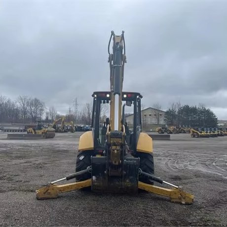 Second Hand Wheel Backhoe Excavator Loader Cheap Multi Function Cat Backhoe Loader for Household Farms