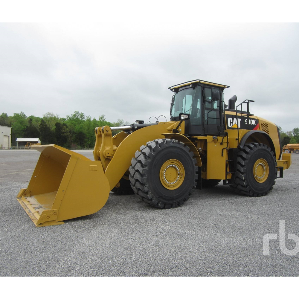 30 tons of Japanese brand Caterpillar 980G 980L used wheel loaders sold cheap with discount for multiple purchases