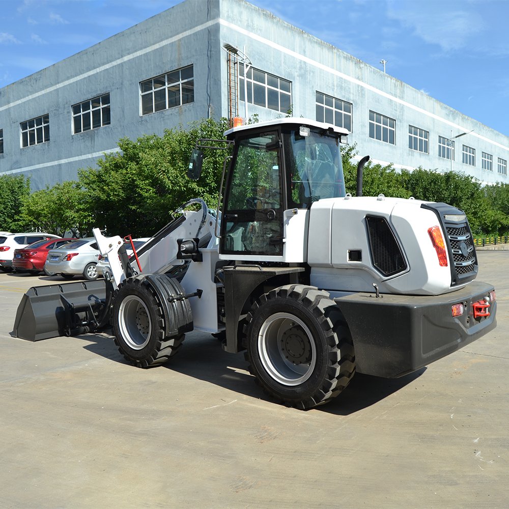 2 Ton Mini Telescopic Front Loader CE/ISO Certification New Used Cummins Engine 4x4 Wheel Drive Gearbox Pump Bucket Accessories