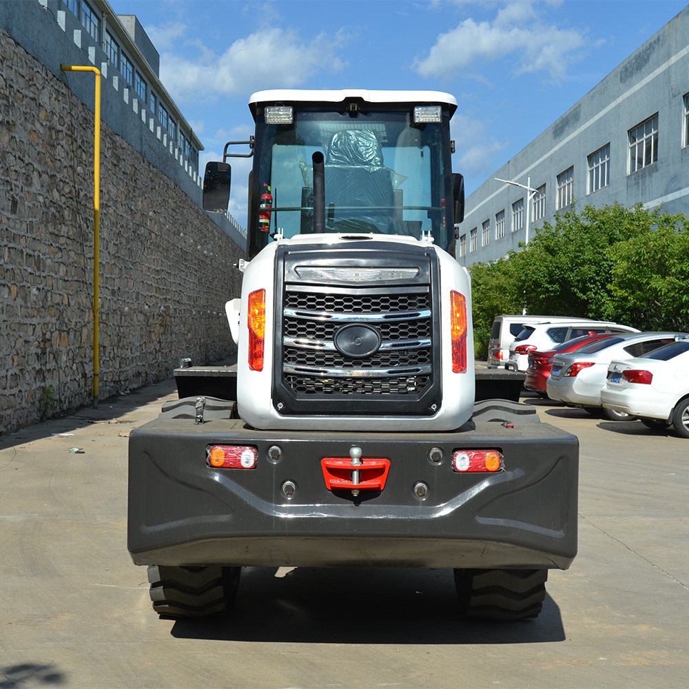 2 Ton Mini Telescopic Front Loader CE/ISO Certification New Used Cummins Engine 4x4 Wheel Drive Gearbox Pump Bucket Accessories