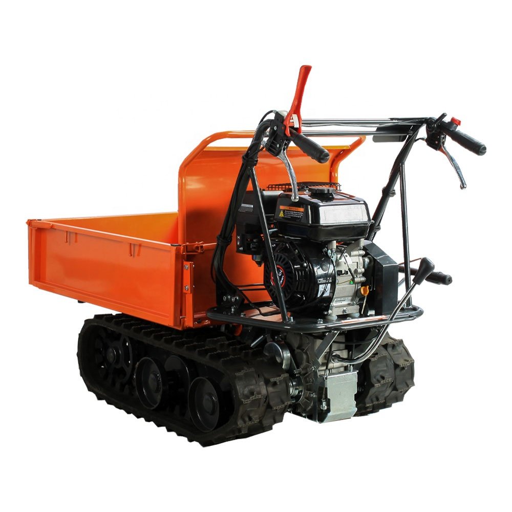 Rima Best Selling Mini Dumper Easy Operated Steel Track Gasoline Engine Backhoe Loader Front Loader Skid Steer Loader Used