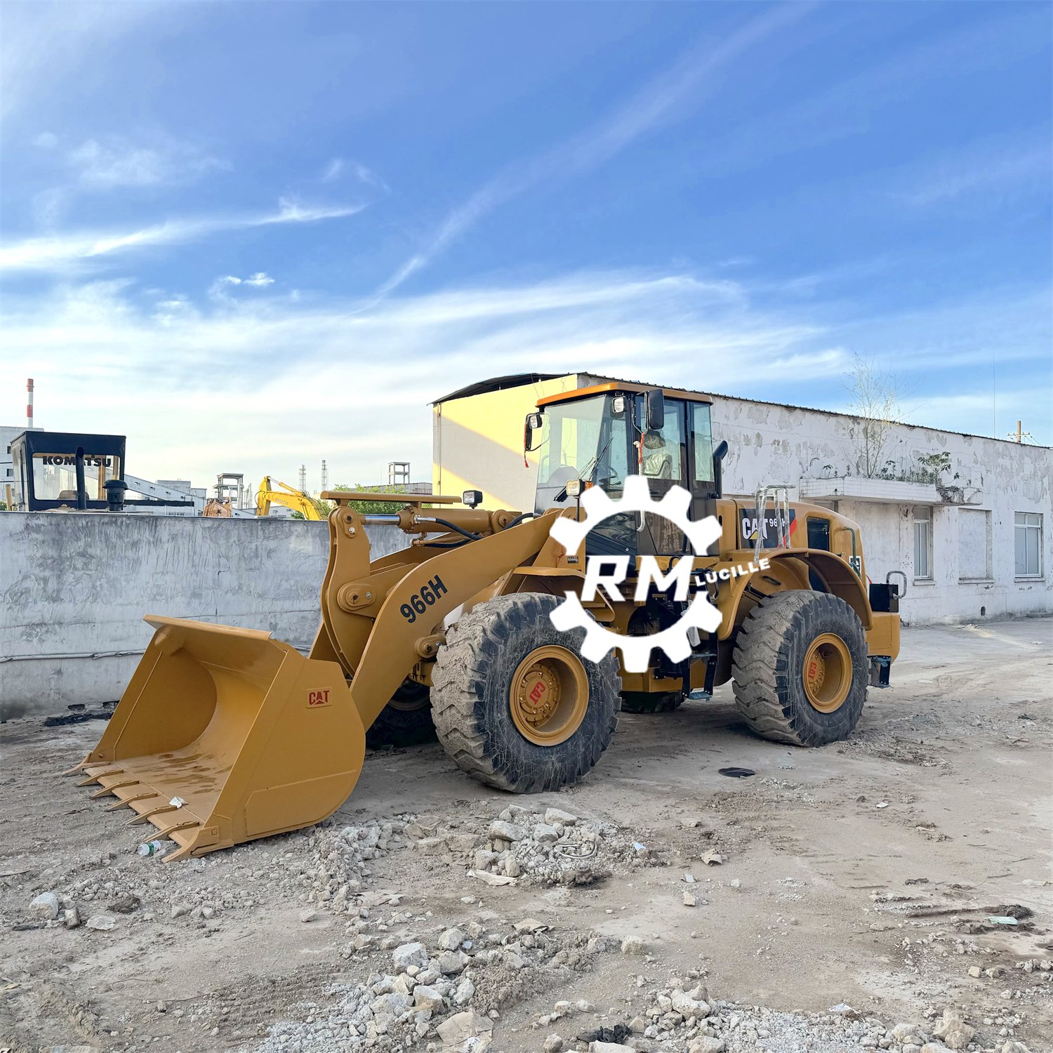 CAT966H Used Loader less working hours in good condition CAT950F High efficiency Loader use smoothly in stock on hot sale