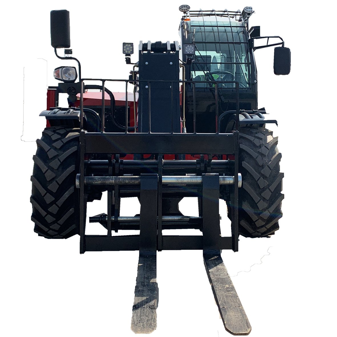 telehandler construction equipment TOPONE telehandler with 7m lifting height telescopic forklift 4WD wheel loader