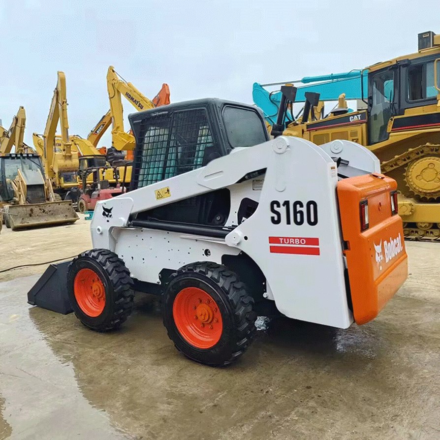 Used Bobcat Skid Steer Loaders S160 bobcat mini loader s160 skid steer loader