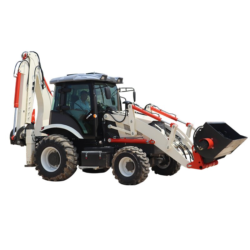 2.5ton Mini Backhoe Loader Excavator Front End Loader New Condition 5 Ton Rated Load Used Engine Bucket Attachment Sale China