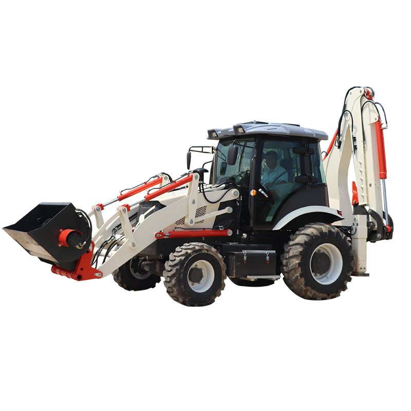 2.5ton Mini Backhoe Loader Excavator Front End Loader New Condition 5 Ton Rated Load Used Engine Bucket Attachment Sale China