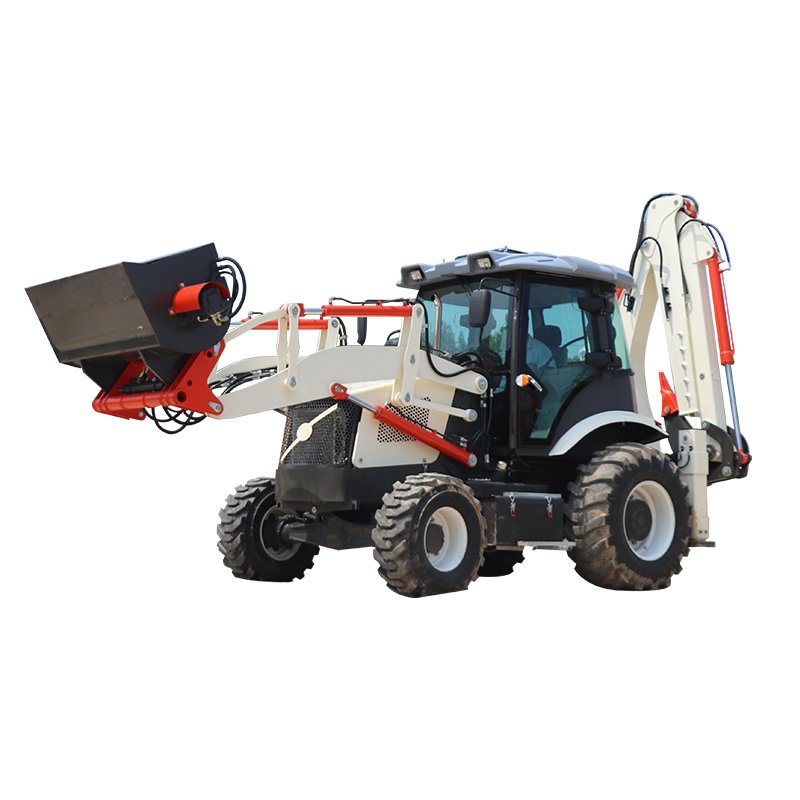 2.5ton Mini Backhoe Loader Excavator Front End Loader New Condition 5 Ton Rated Load Used Engine Bucket Attachment Sale China