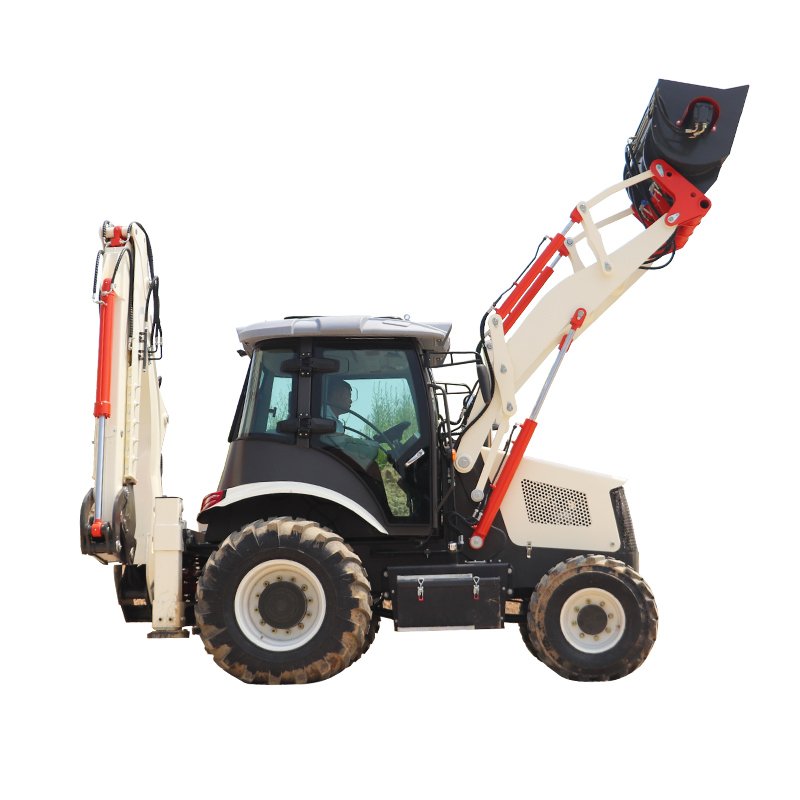 2.5ton Mini Backhoe Loader Excavator Front End Loader New Condition 5 Ton Rated Load Used Engine Bucket Attachment Sale China