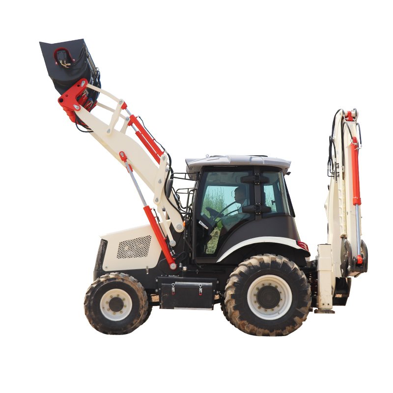 2.5ton Mini Backhoe Loader Excavator Front End Loader New Condition 5 Ton Rated Load Used Engine Bucket Attachment Sale China