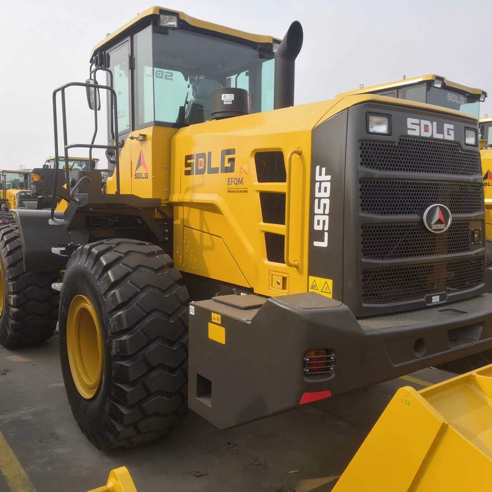 New Chinese 5 Tons Loader Model L956F 4x4 Used Wheel Loaders For SOLG