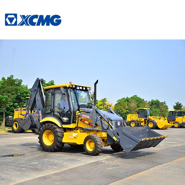 XCMG XC870K 2.5Ton Used Mini Backhoe Loader And Excavator For Sale