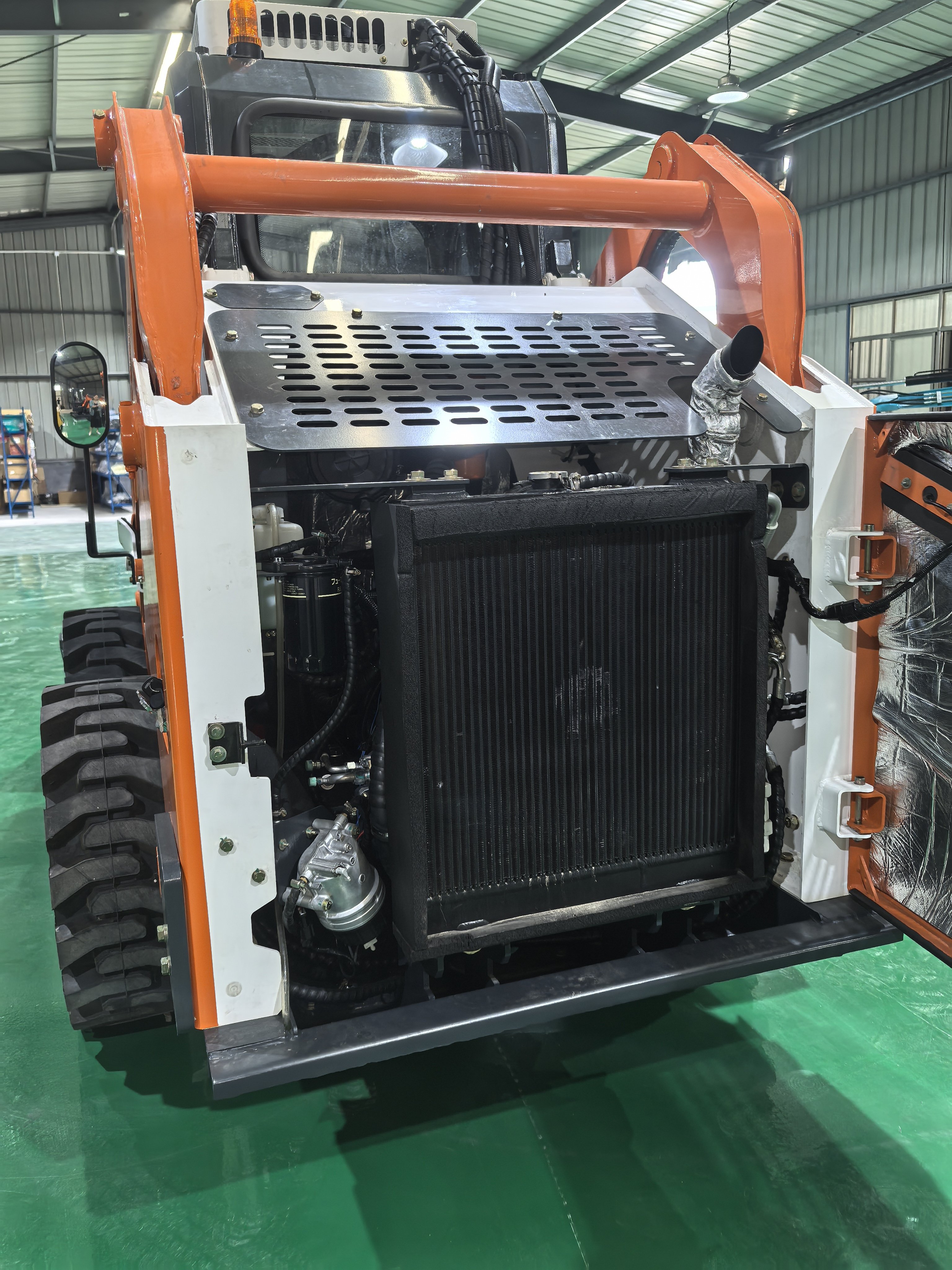 Heavy Duty Equipments New Skid Steer Loader 3 Ton Mini Skid Steer Loader Diesel Wheel Loader