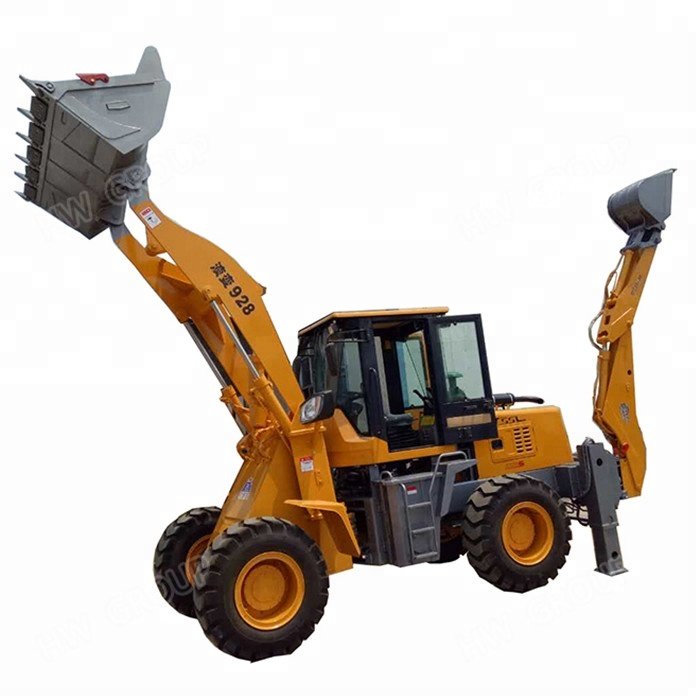 Wheel Backhoe Mini Skid Steer Front End Used Tractors With Lawn Tractor Low Loader For Sale With Price Farm Tractor